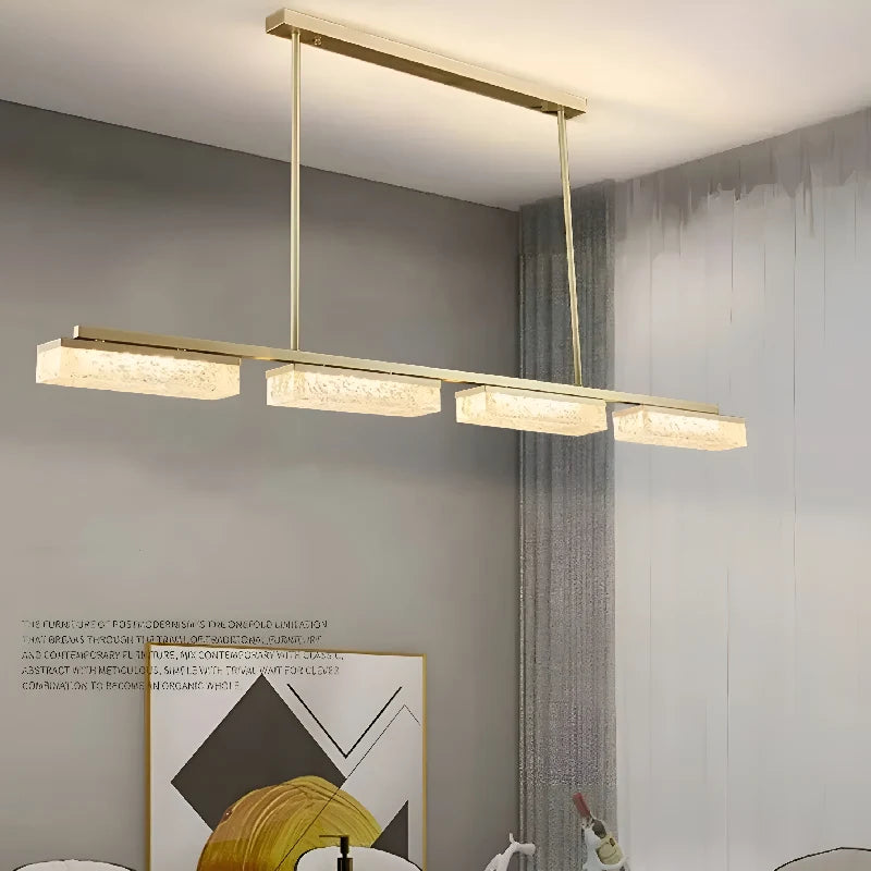 Claret Modern Drum Glass LED Ceiling Chandelier - Pendant Lights | Lucera Lighting