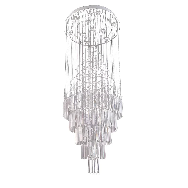 Thorn Transparent Crystal Chandelier - Chandeliers | Lucera Lighting