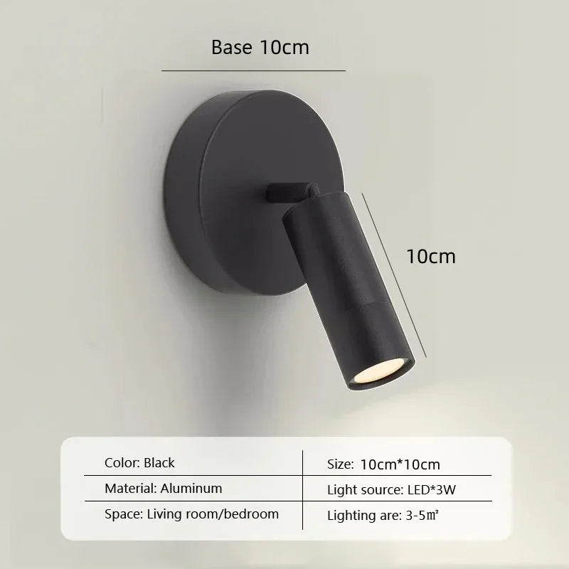 LumiNest - LED Wall Lamp for Bedroom and Hotel