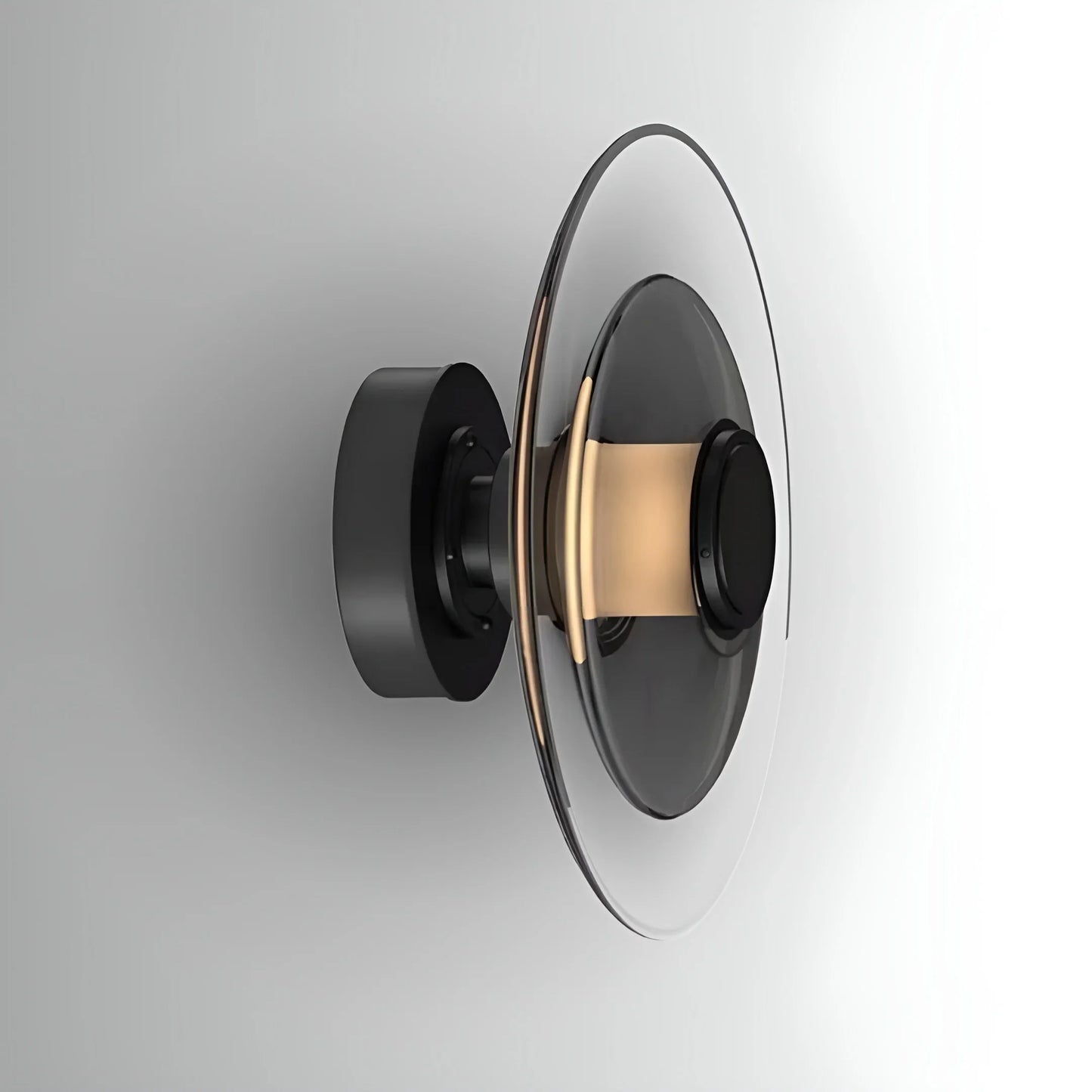 Domo Disc Glass Wall Sconce - Nordic Modern - Wall Lights & Sconces | Lucera Lighting