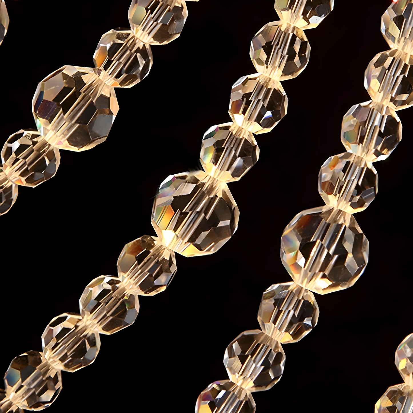 Anise Crystal Ceiling Chandelier - Chandeliers | Lucera Lighting