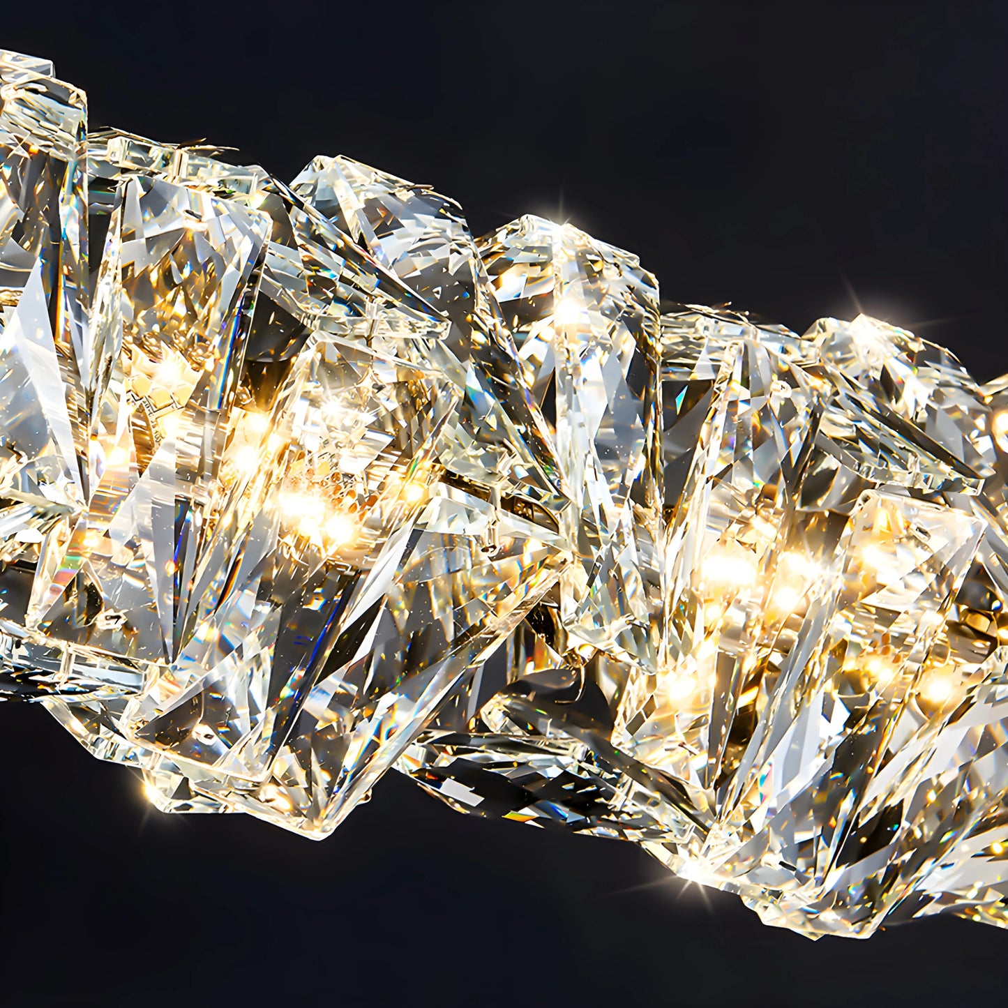 Lova Luxury Crystal Chandelier for Kitchen - Pendant Lights | Lucera Lighting