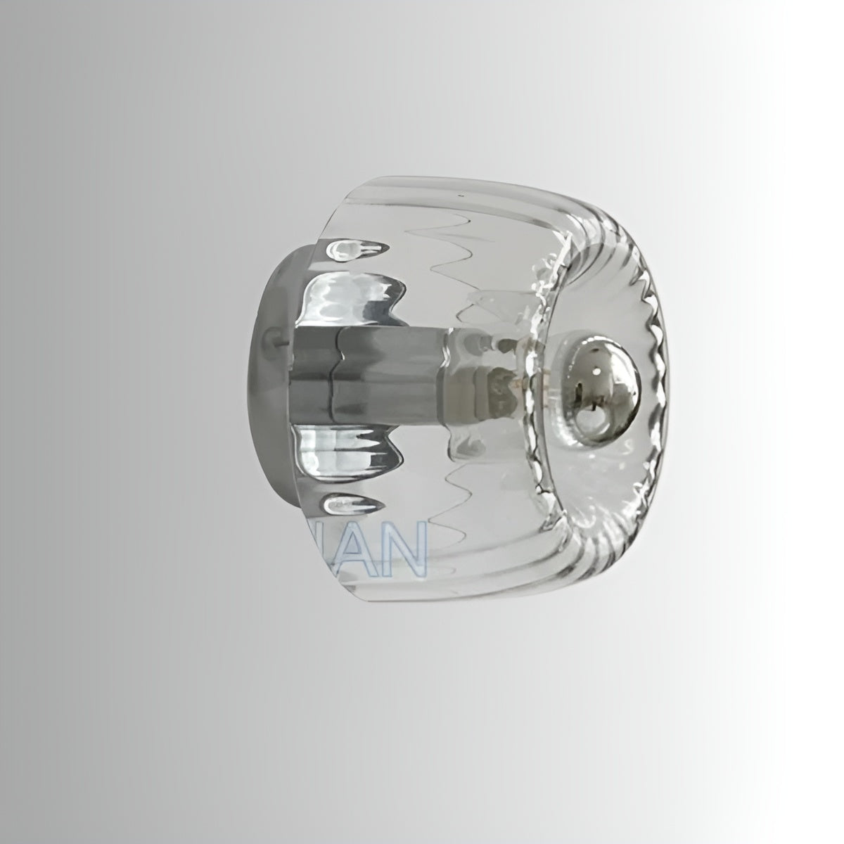 ScandiElegance Glass Wall Lamp - Bauhaus Glass Wall Sconce