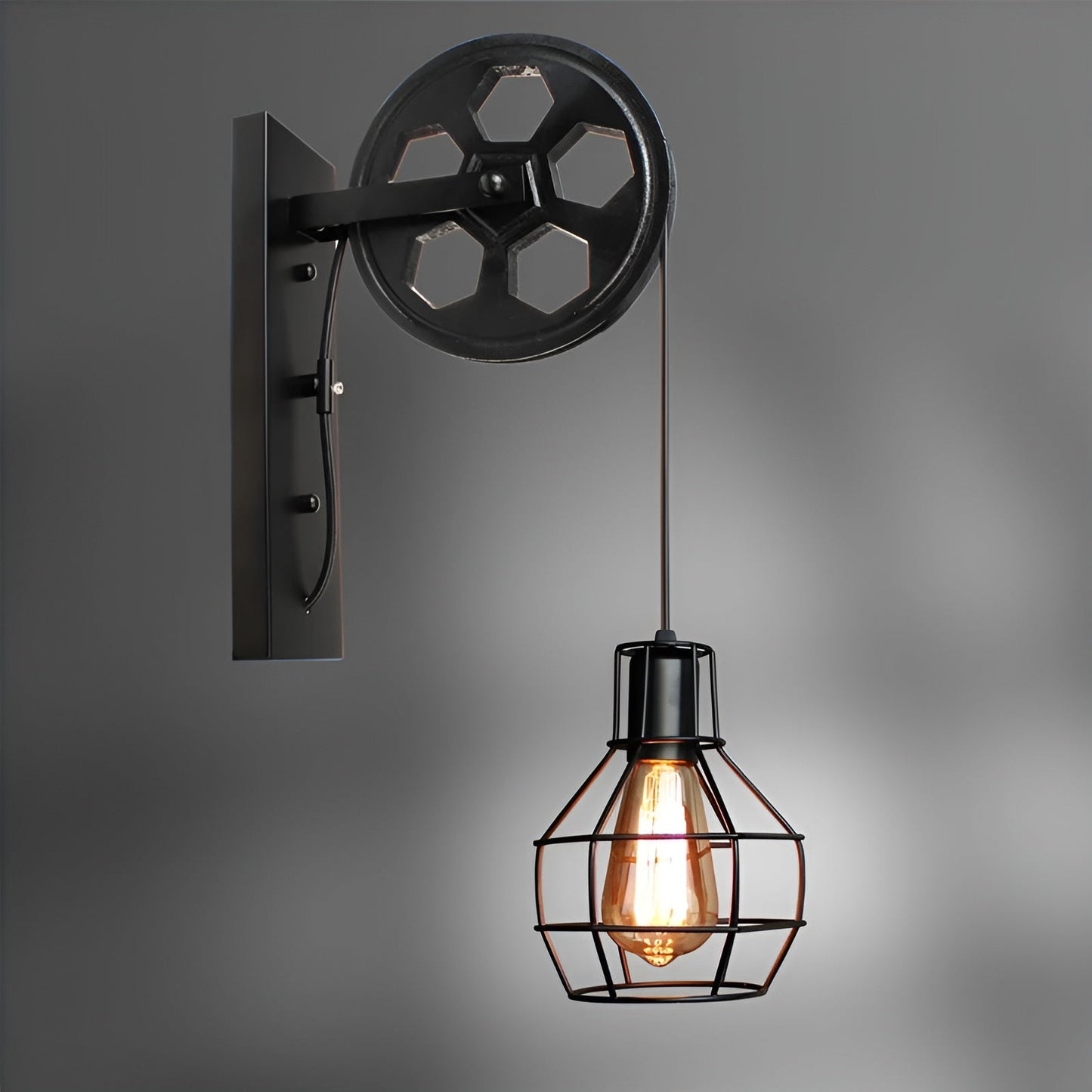 LumenLux Wall Lamp - Vintage Industrial LED