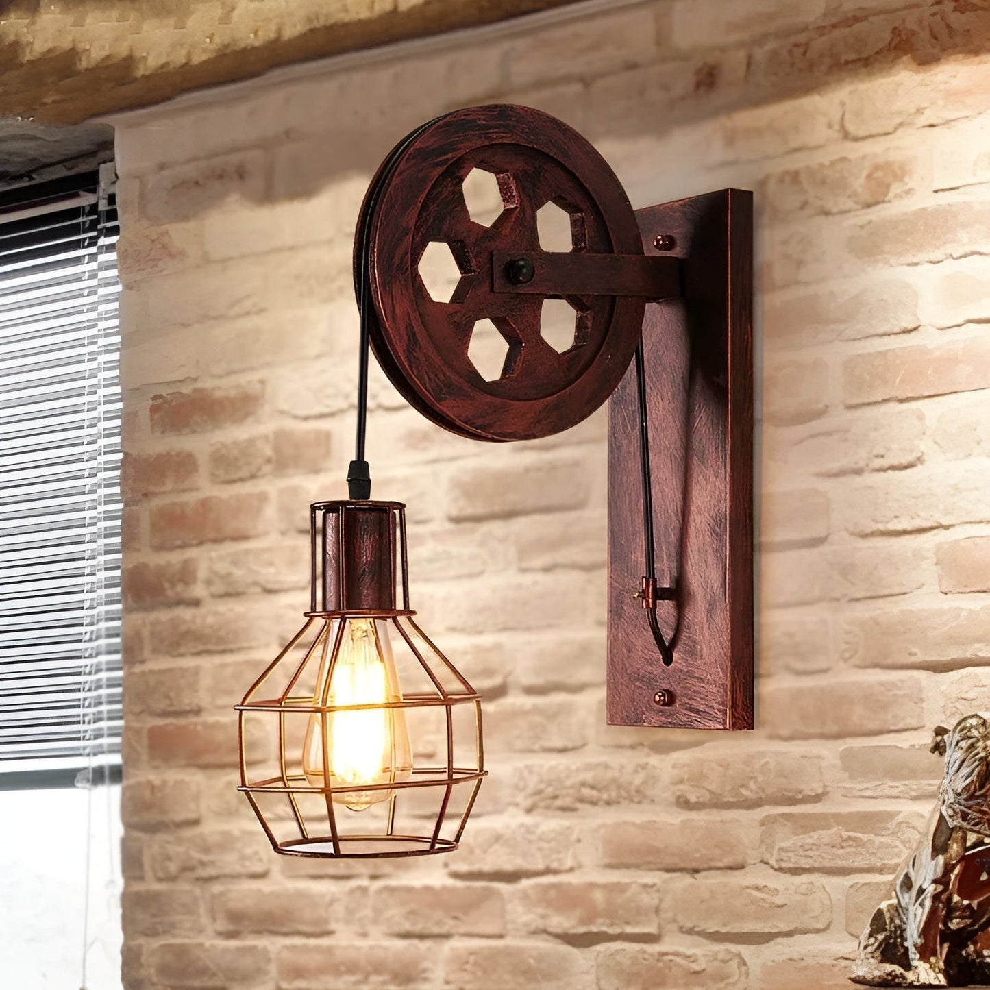 LumenLux Wall Lamp - Vintage Industrial LED
