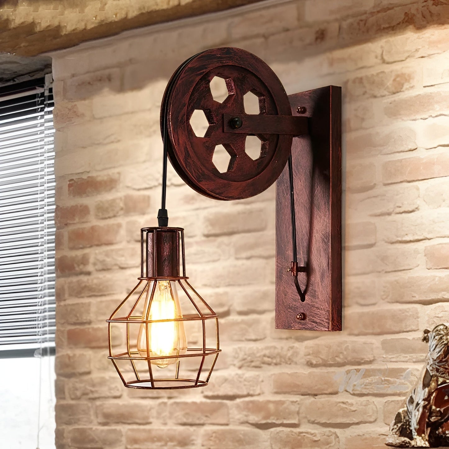 LumenLux Wall Lamp - Vintage Industrial LED