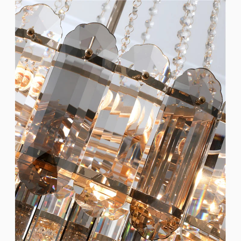 Magnolia Grand Luxury Crystal Chandelier - Chandeliers | Lucera Lighting