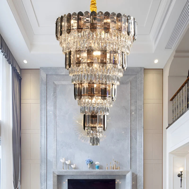Magnolia Grand Luxury Crystal Chandelier - Chandeliers | Lucera Lighting
