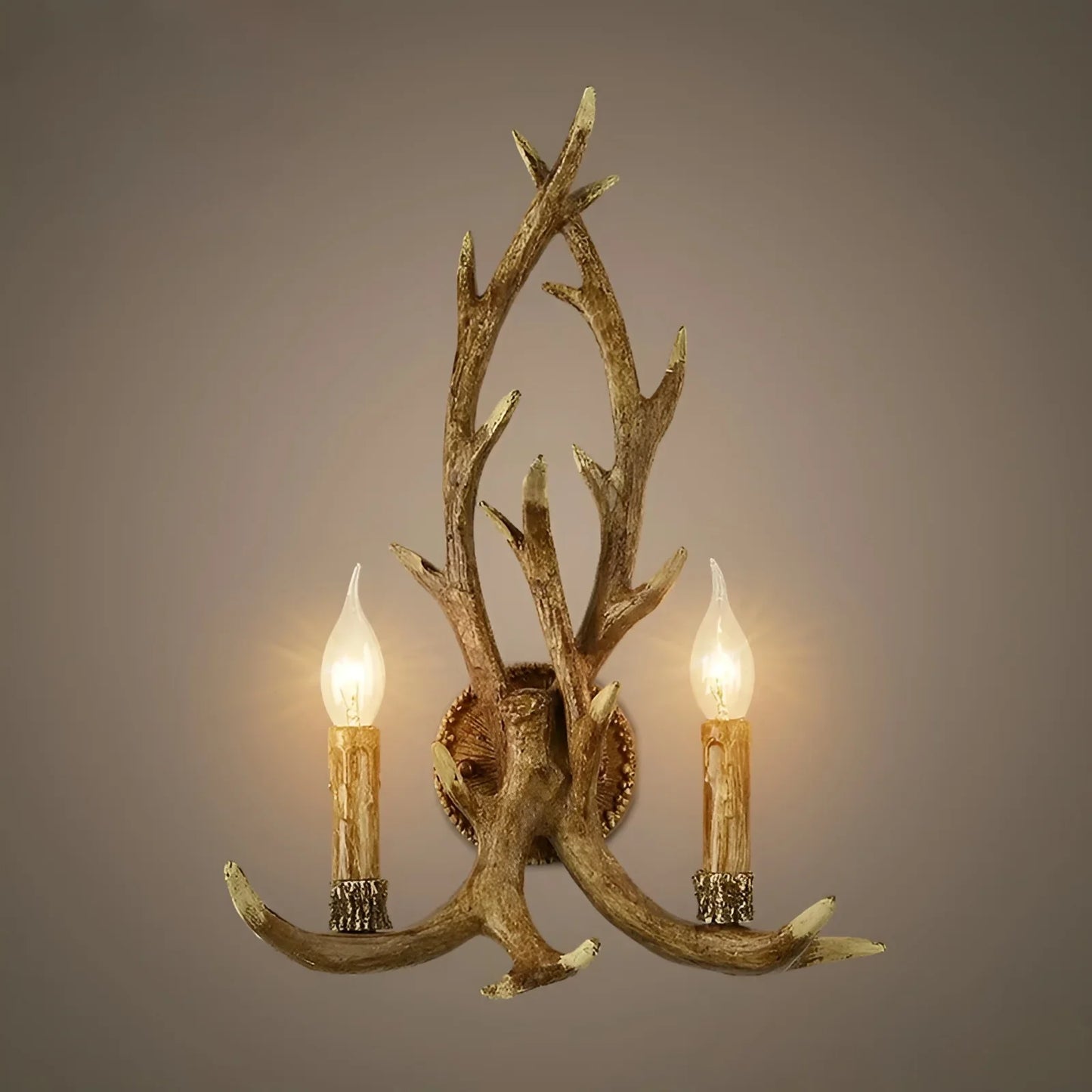 Noli Antlers Wall Sconce - Wall Lights & Sconces | Lucera Lighting