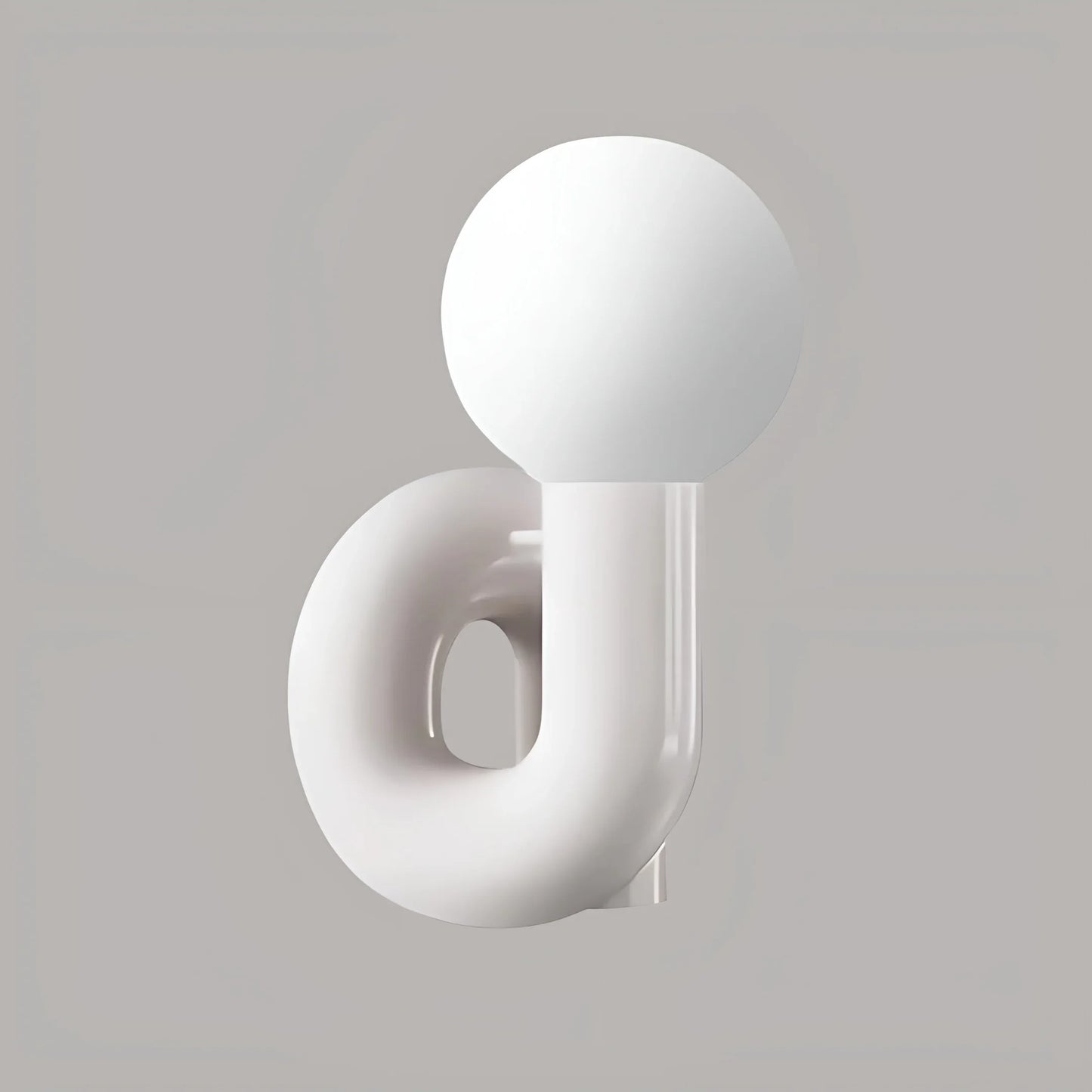 Precipitando Sculptural Resin Table Lamp - Lamps | Lucera Lighting