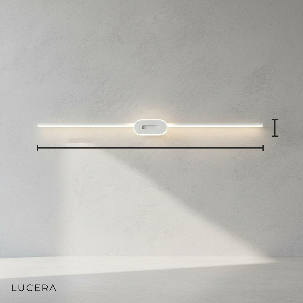 Calando LED Mirror Wall Lamp Black/White - Wall Lights & Sconces | Lucera Lighting