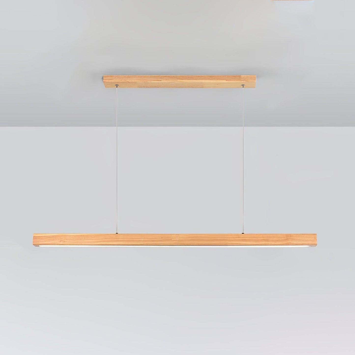 Xylo | Linear Pendant Lighting with Soft LED Light & Adjustable Height | Scandinavian Design for Cozy Interiors