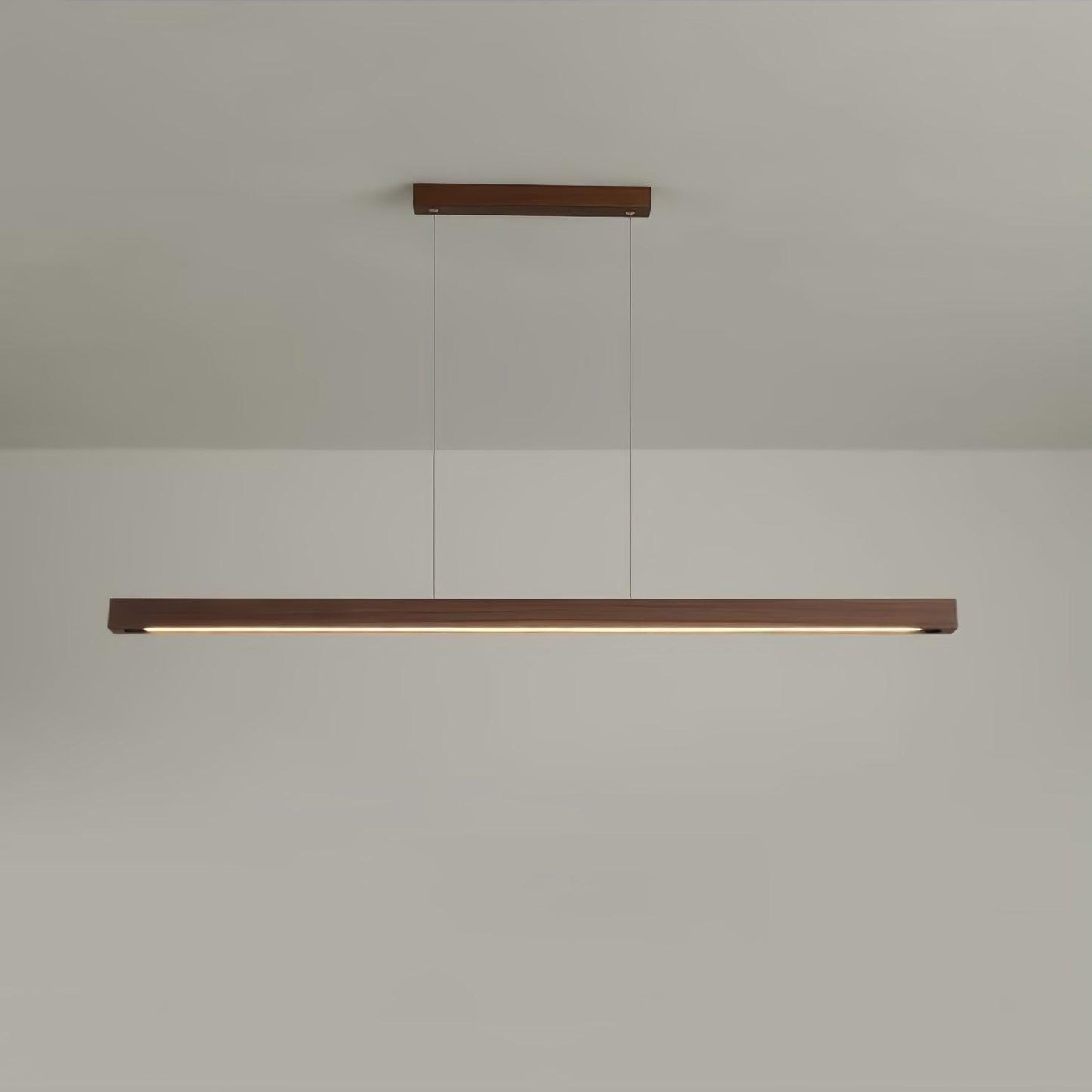 Xylo | Linear Pendant Lighting with Soft LED Light & Adjustable Height | Scandinavian Design for Cozy Interiors