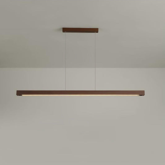 Xylo | Linear Pendant Lighting with Soft LED Light & Adjustable Height | Scandinavian Design for Cozy Interiors