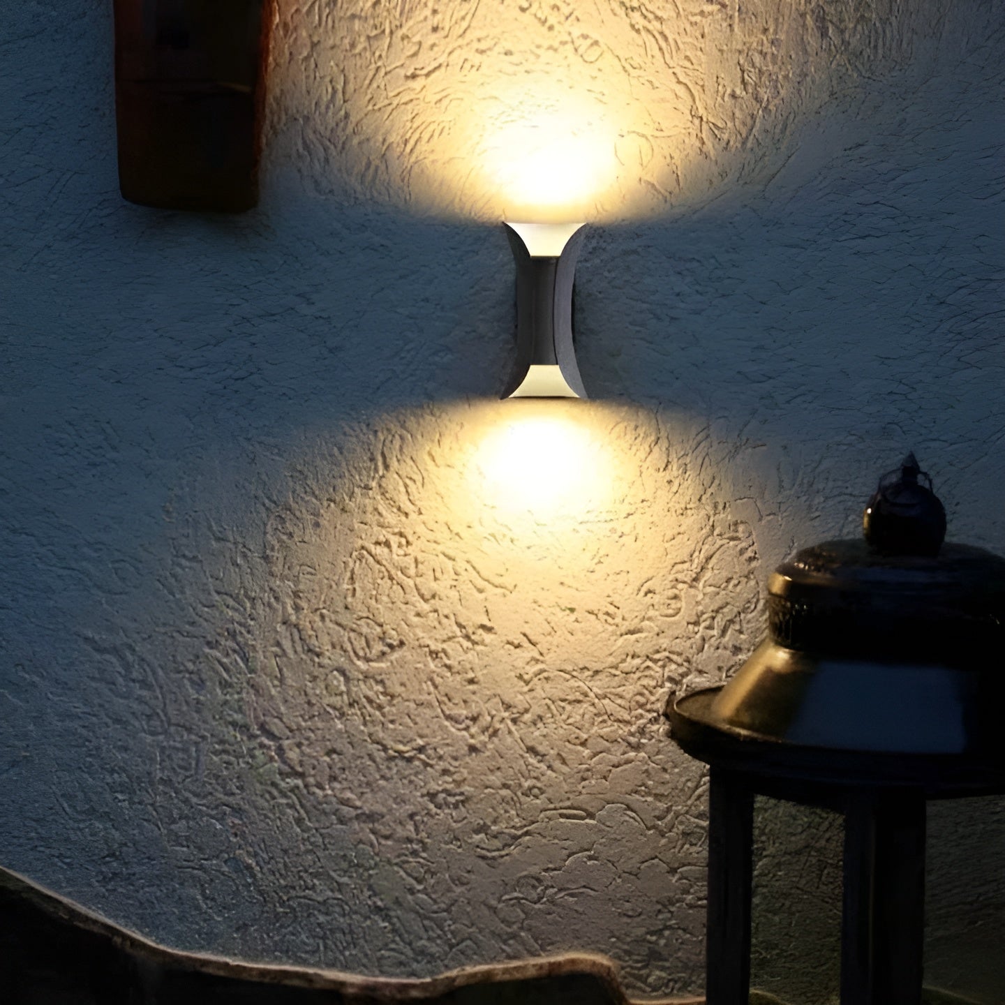 Luxuria UrbanGlow Outdoor Wall Lamp - Outdoor Wall Sconce