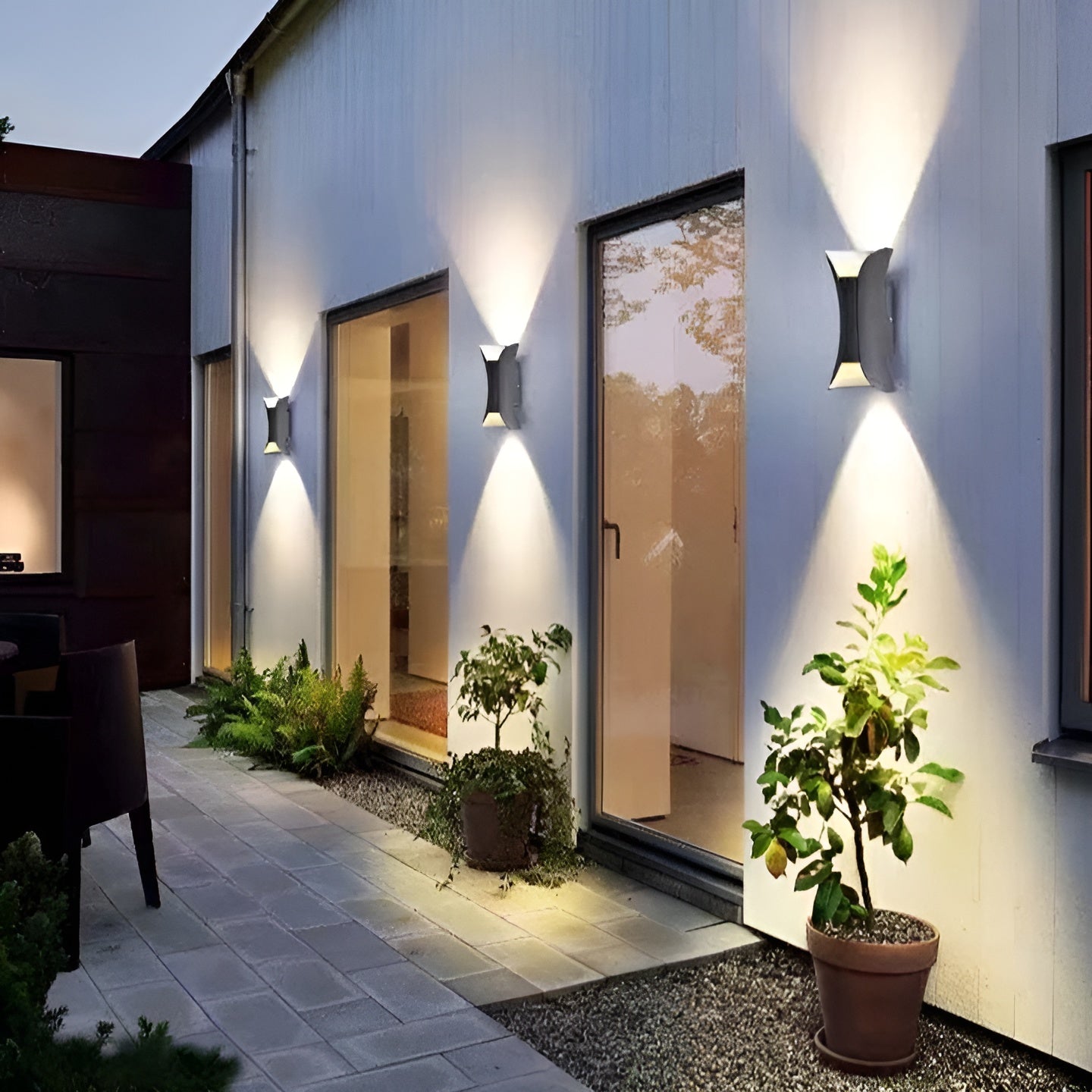 Luxuria UrbanGlow Outdoor Wall Lamp - Outdoor Wall Sconce