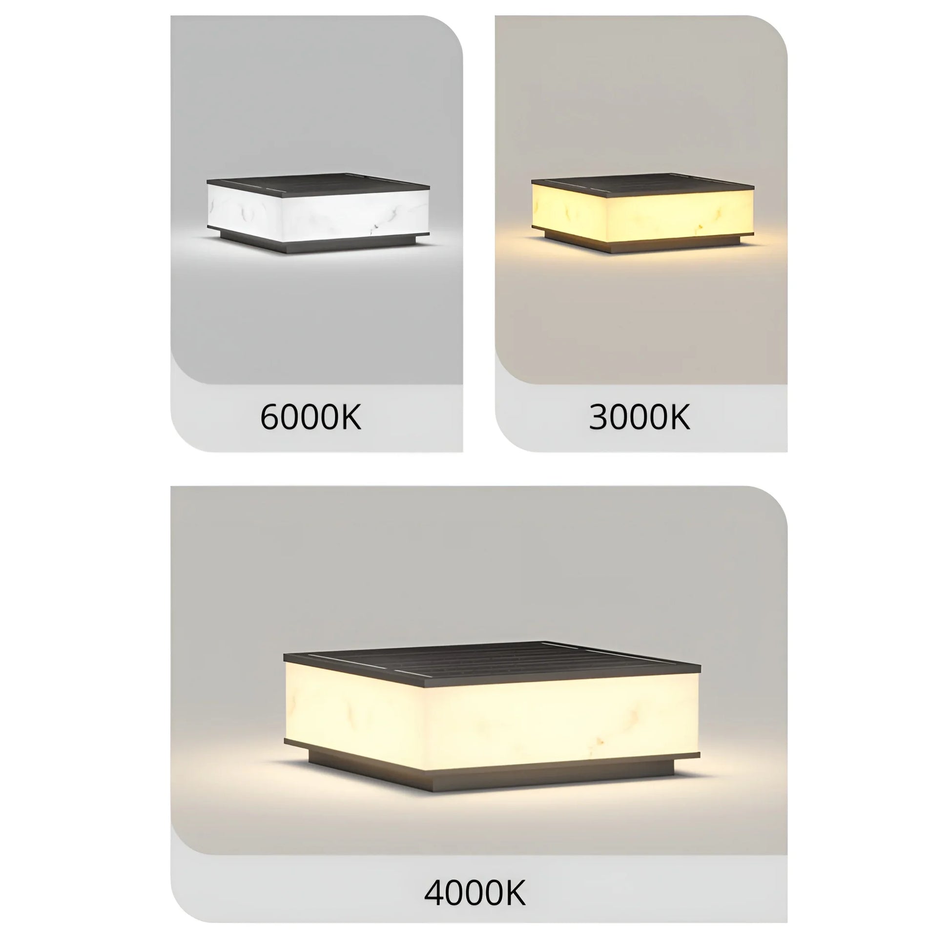 Cygnus Ridge Solar Pillar Light - Exterior wall | Lucera Lighting