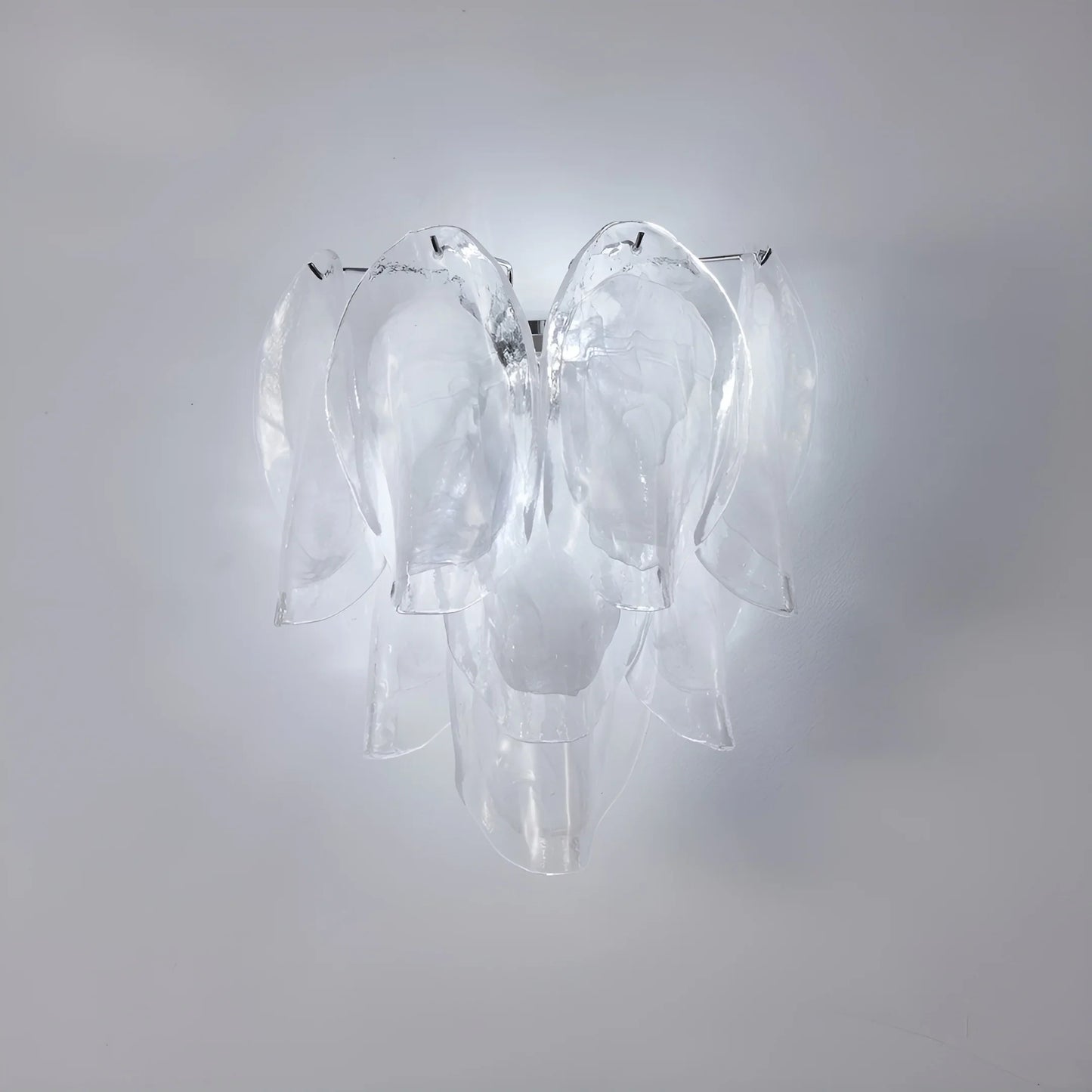 Carme Murano Glass Wall Sconce for Living Room - Wall Lights & Sconces | Lucera Lighting