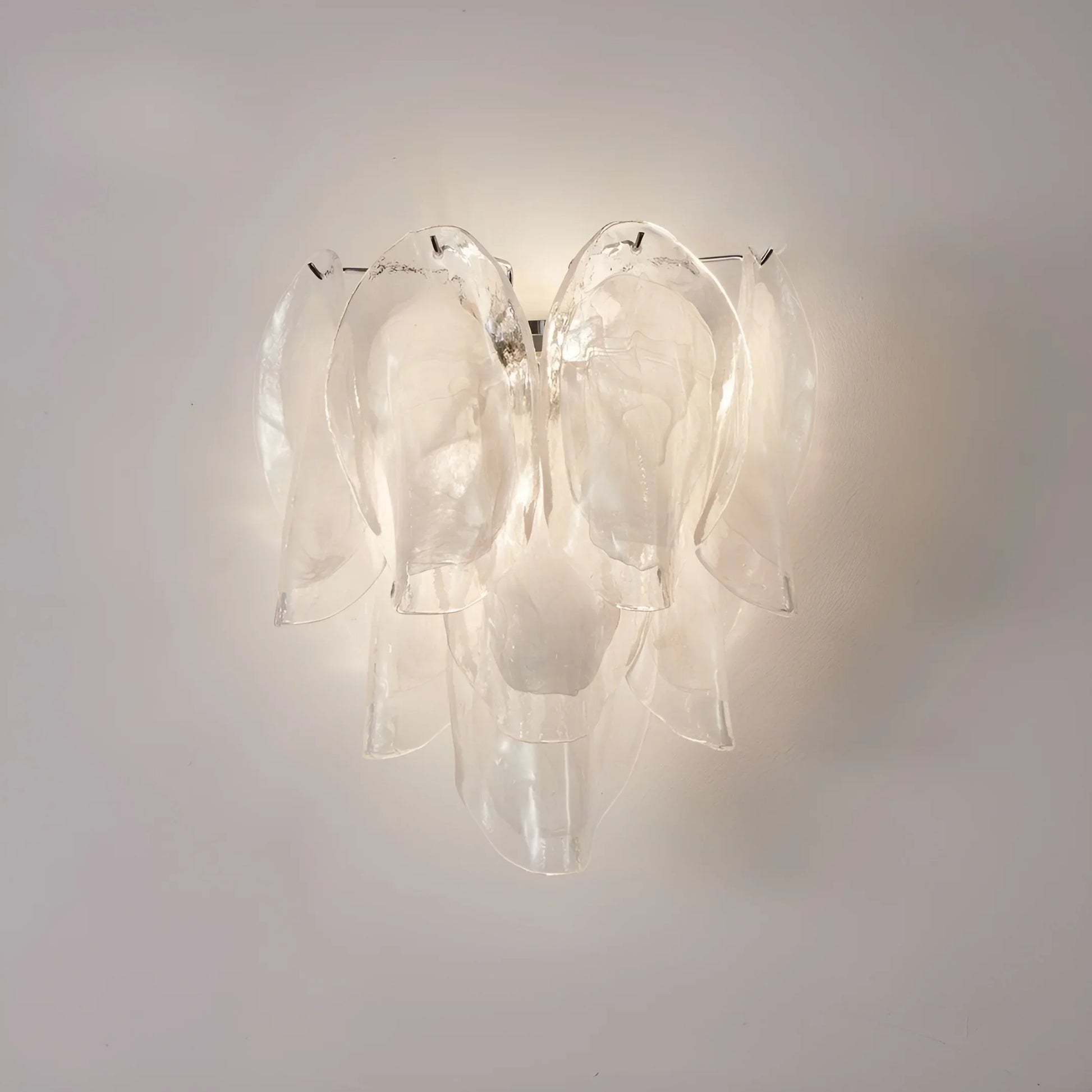 Carme Murano Glass Wall Sconce for Living Room - Wall Lights & Sconces | Lucera Lighting