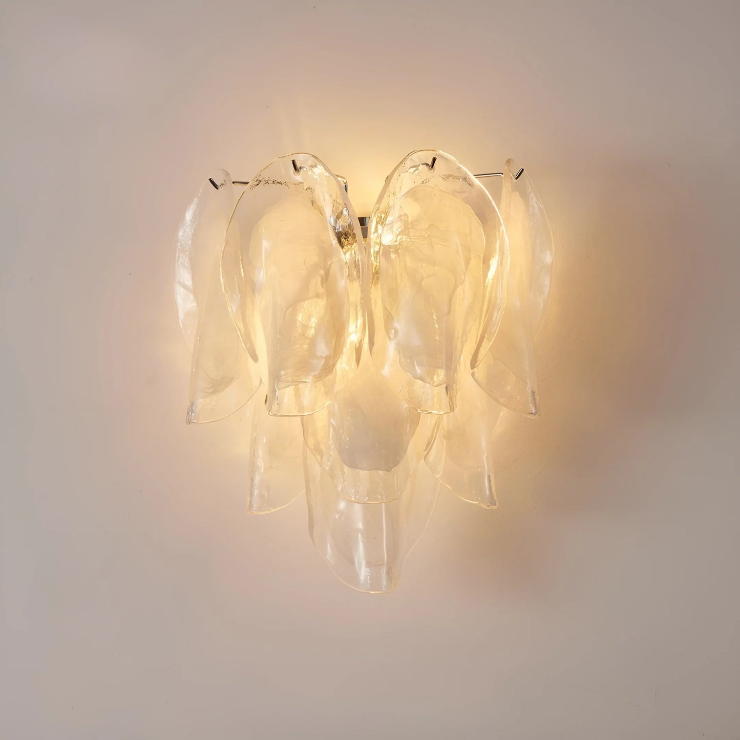 Carme Murano Glass Wall Sconce for Living Room - Wall Lights & Sconces | Lucera Lighting