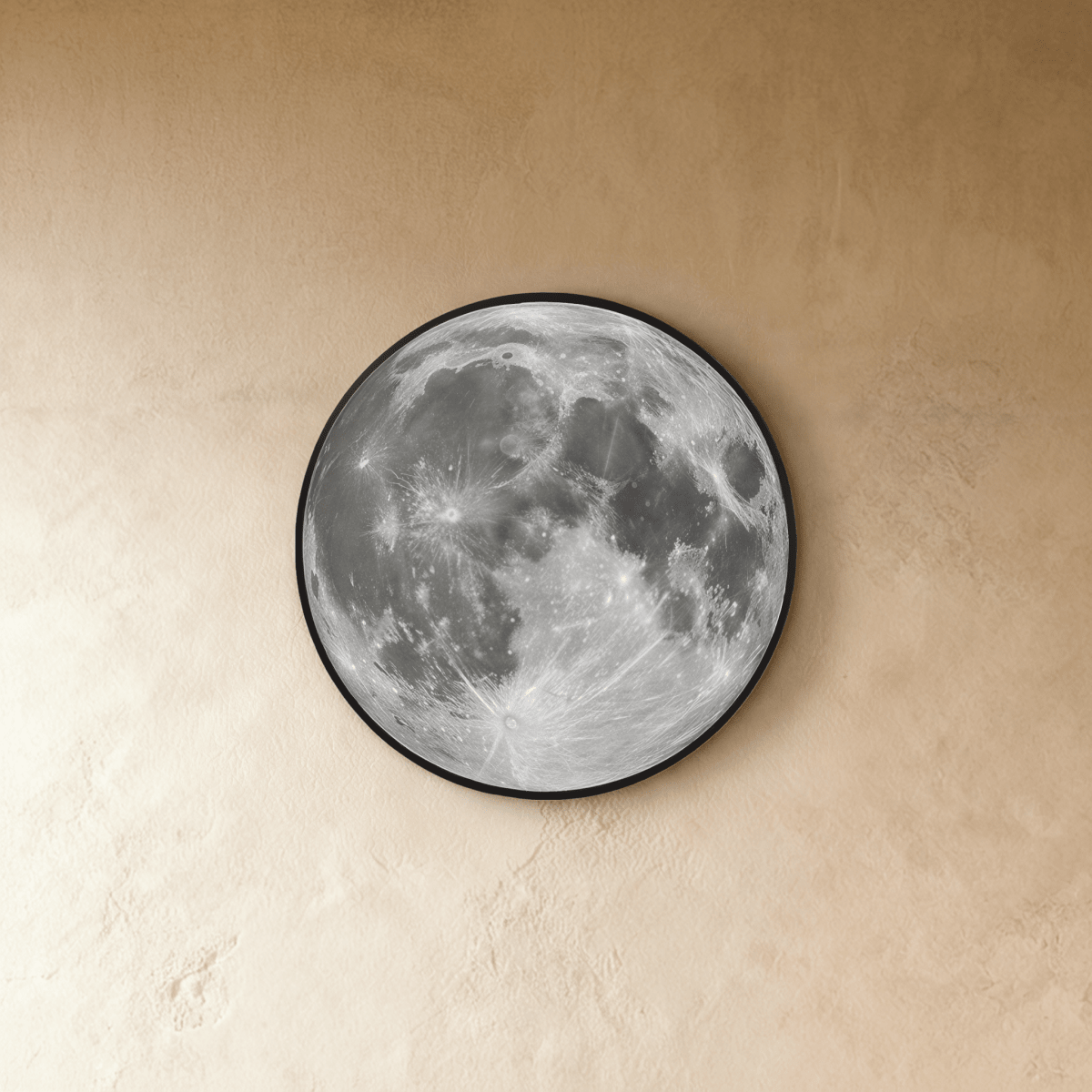 Caspian Moon Wall Lamp Illuminated Art - Wall Lights & Sconces | Lucera Lighting