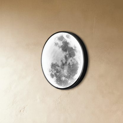 Caspian Moon Wall Lamp Illuminated Art - Wall Lights & Sconces | Lucera Lighting
