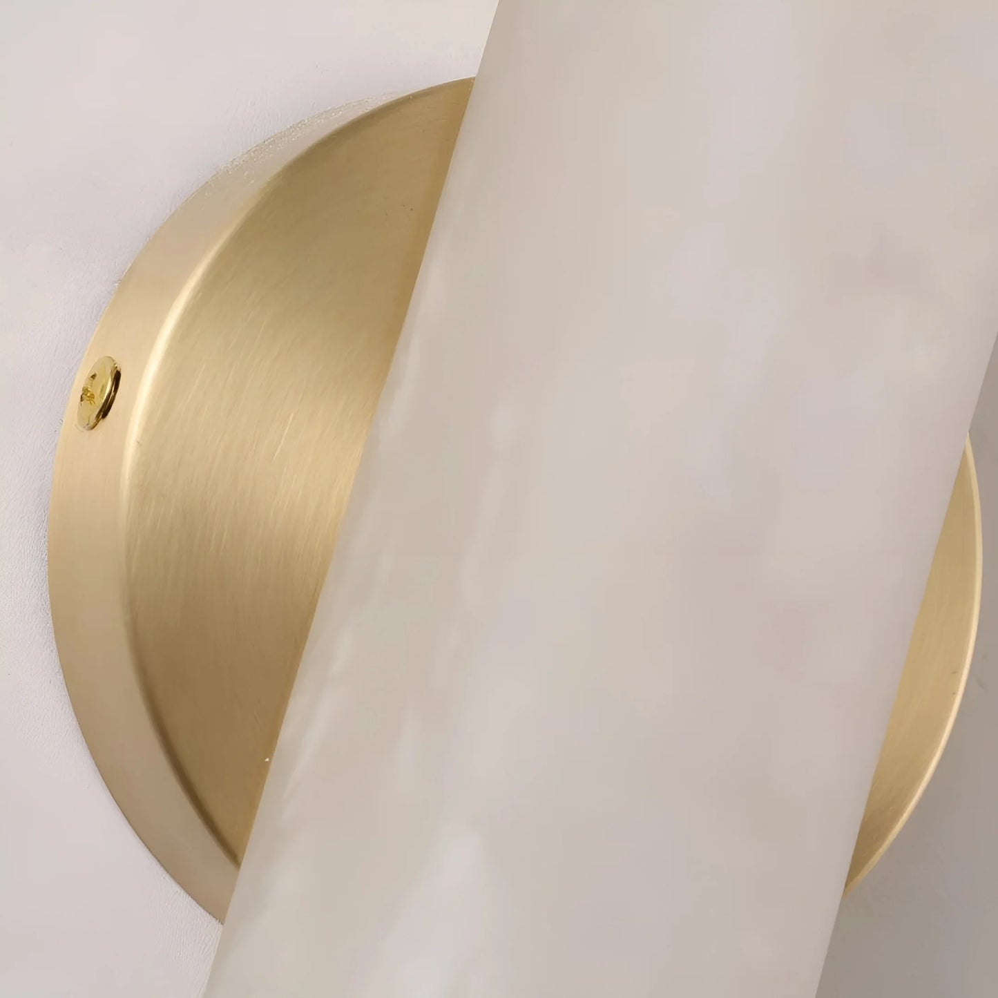 Cosmo Alabaster Vertical Wall Sconce - Luxury Ambient Light - Lamps | Lucera Lighting