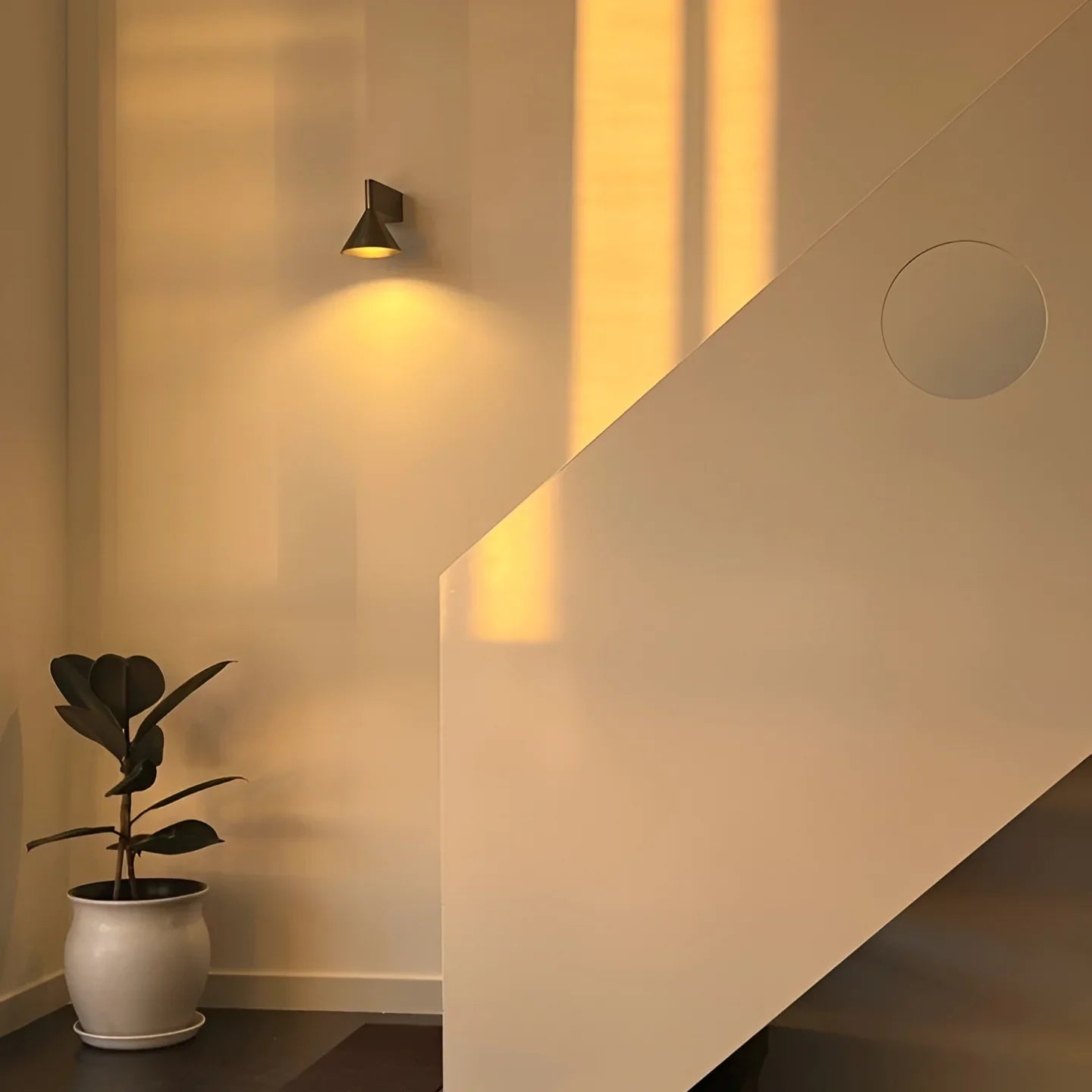Faro Bauhaus Cone Wall Lamp with 3-Color LED - Wall Lights & Sconces | Lucera Lighting