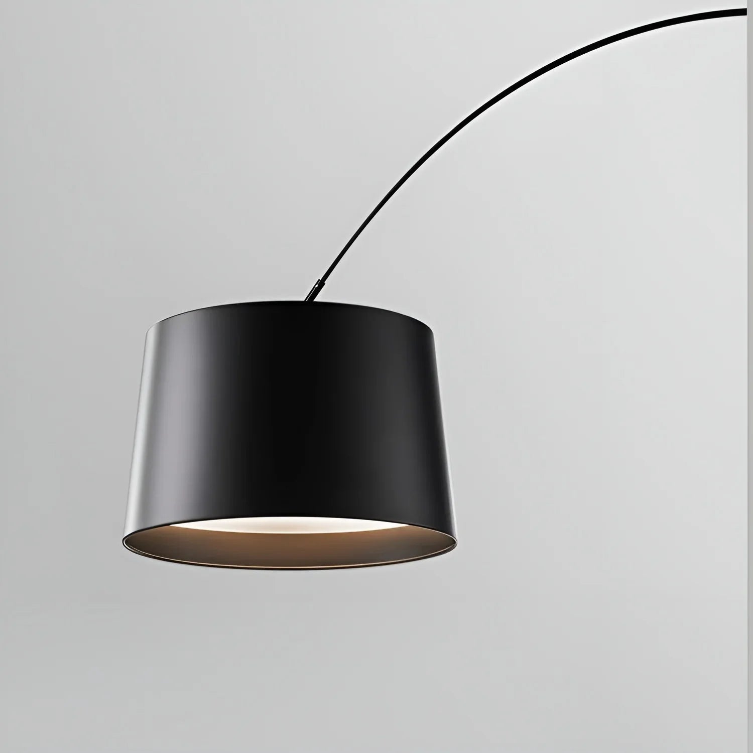 Gabbro Designer Arc Floor Lamp - Modern Minimalist Aluminum - Lamps | Lucera Lighting