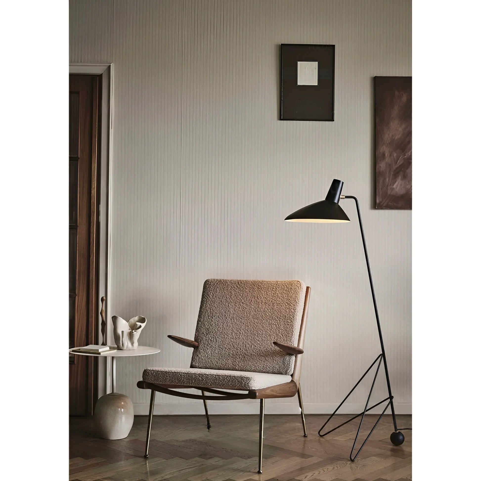 Peridot Modern Sculptural Tripod Floor Lamp - Lamps | Lucera Lighting