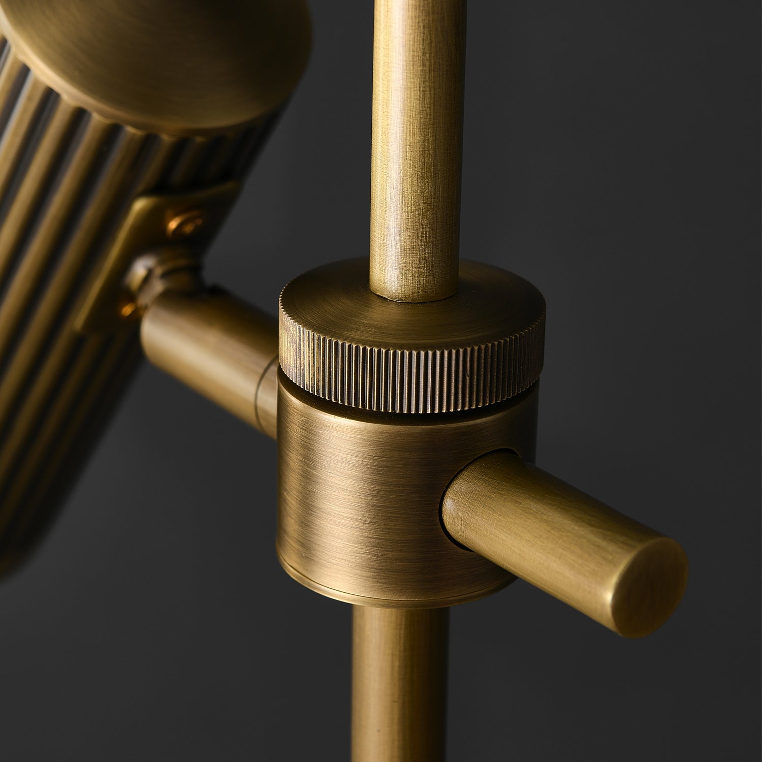 Moto Bronze Adjustable Table Lamp - Lamps | Lucera Lighting
