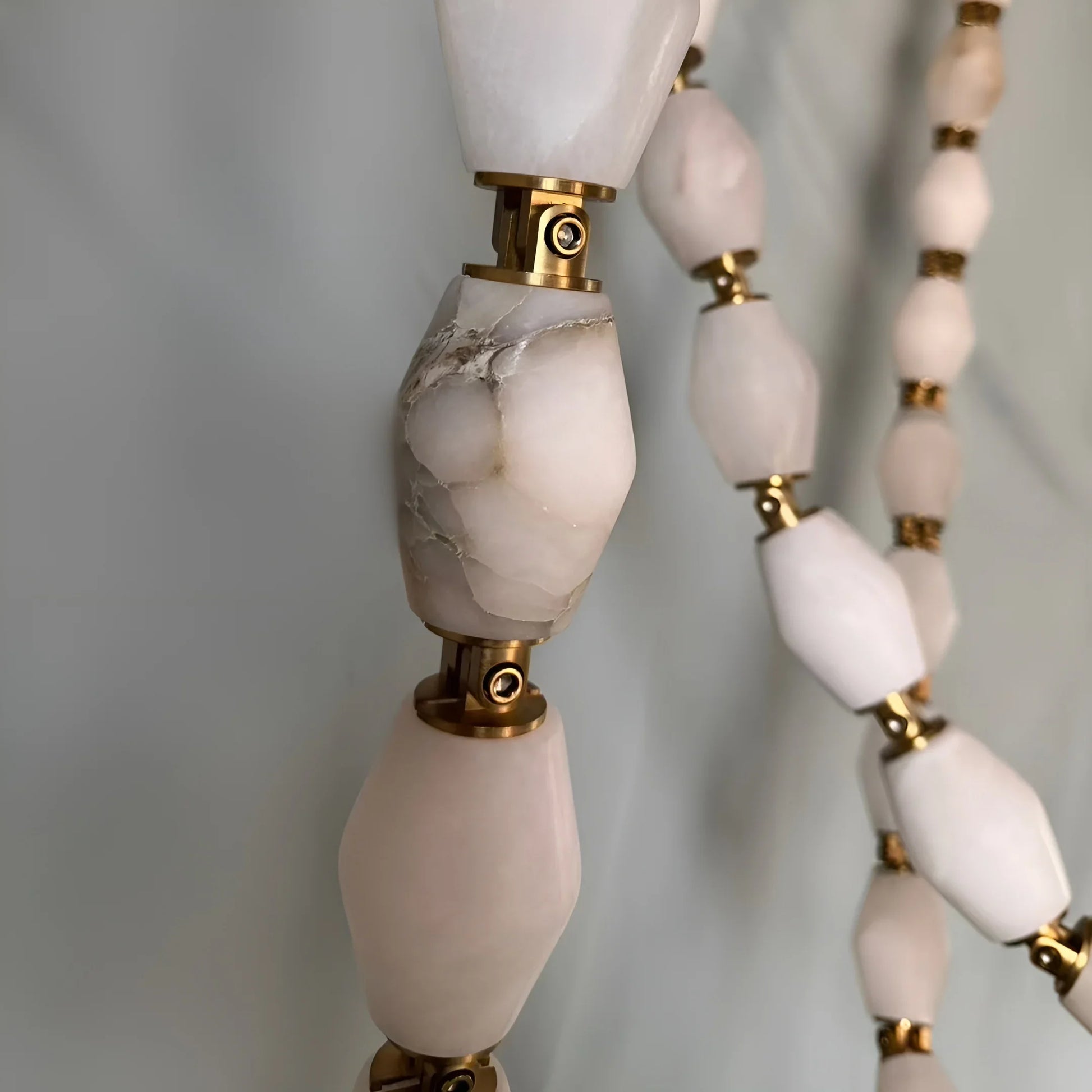 Beau Cloudstone Chain Chandelier - Italian Design - Chandeliers | Lucera Lighting