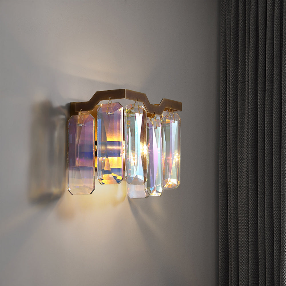 Dono Vibrant Prism Wall Sconce for Modern Interiors - Wall Lights & Sconces | Lucera Lighting
