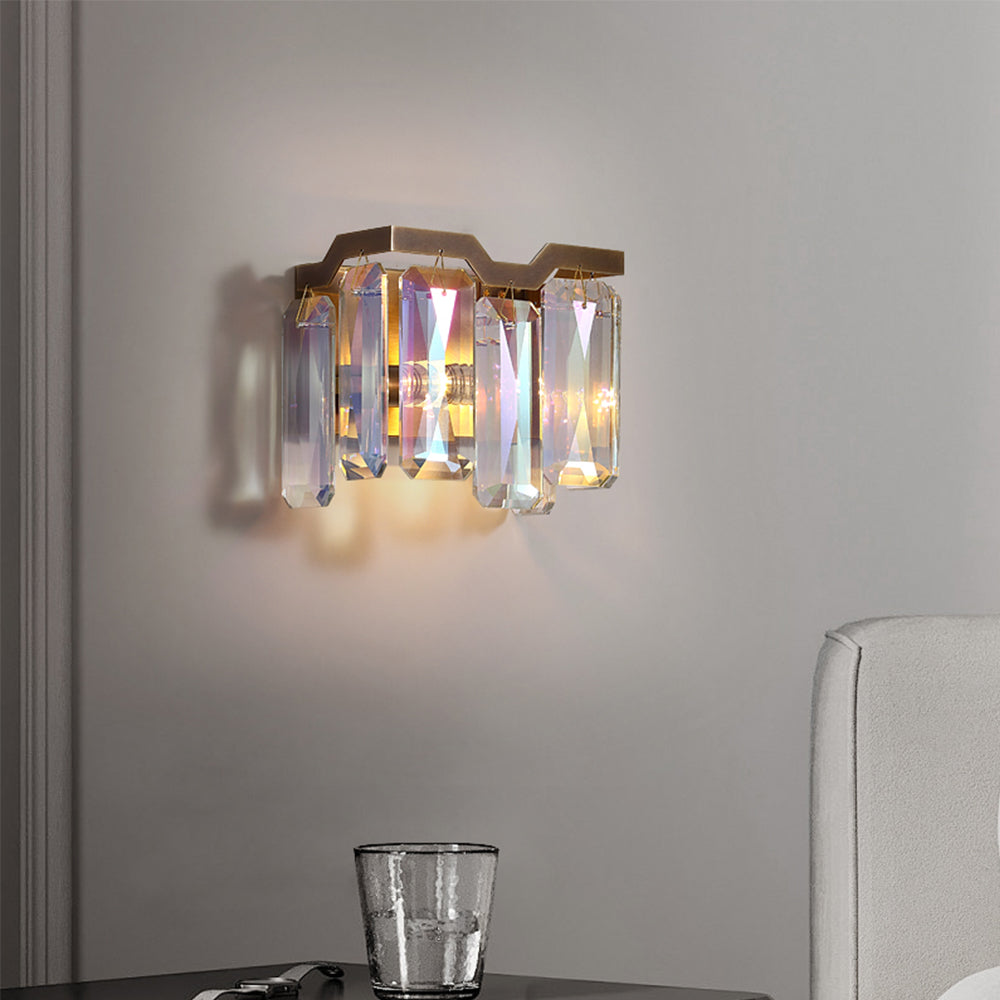 Dono Vibrant Prism Wall Sconce for Modern Interiors - Wall Lights & Sconces | Lucera Lighting