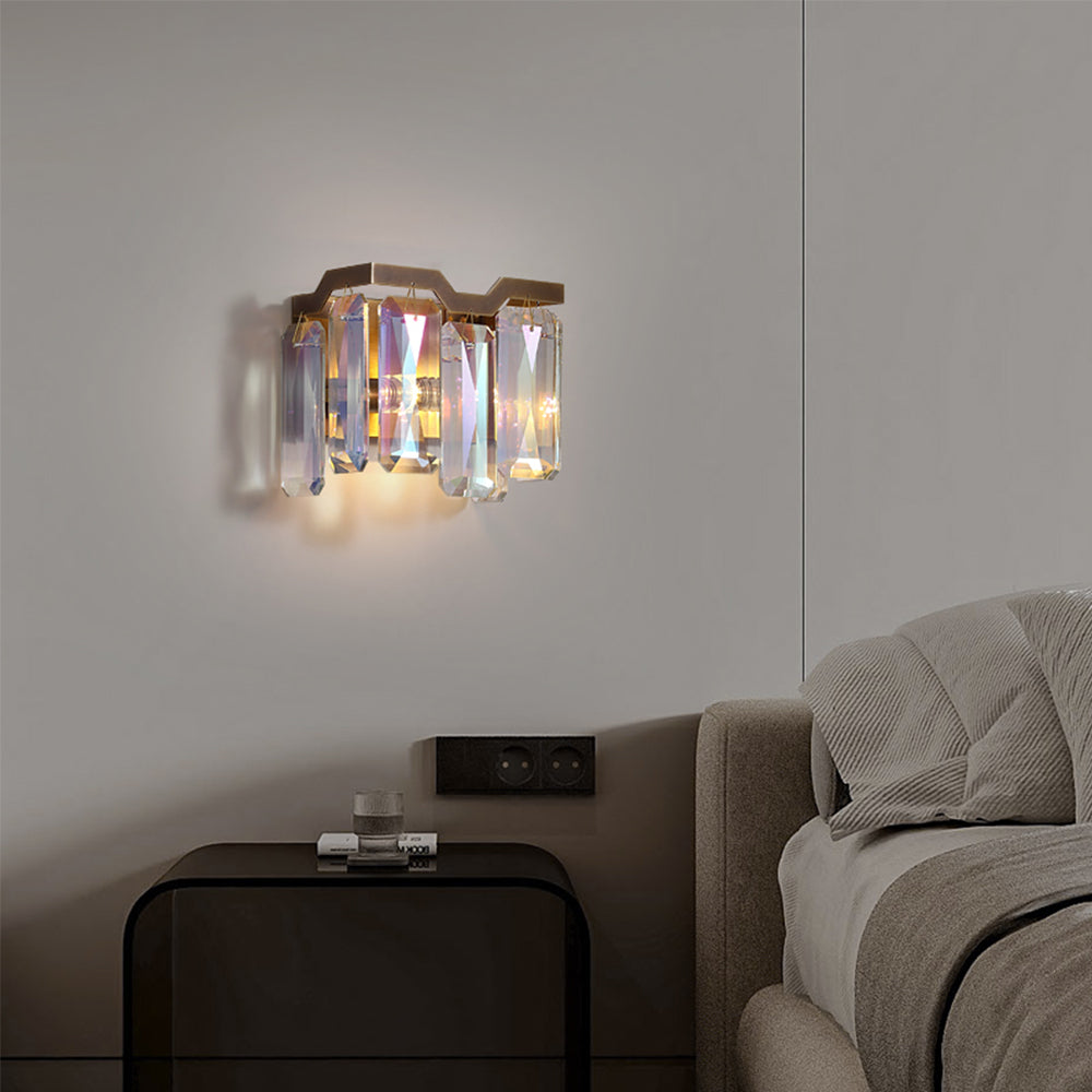 Dono Vibrant Prism Wall Sconce for Modern Interiors - Wall Lights & Sconces | Lucera Lighting