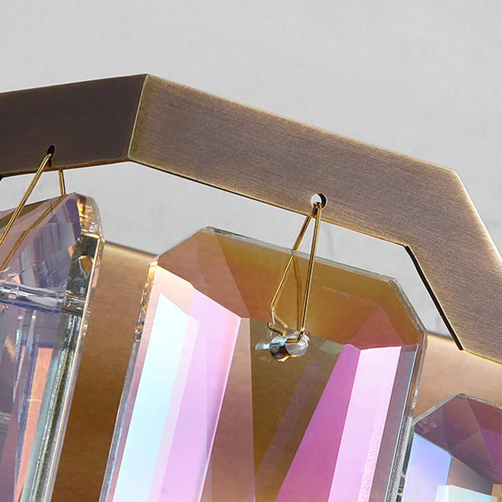 Dono Vibrant Prism Wall Sconce for Modern Interiors - Wall Lights & Sconces | Lucera Lighting