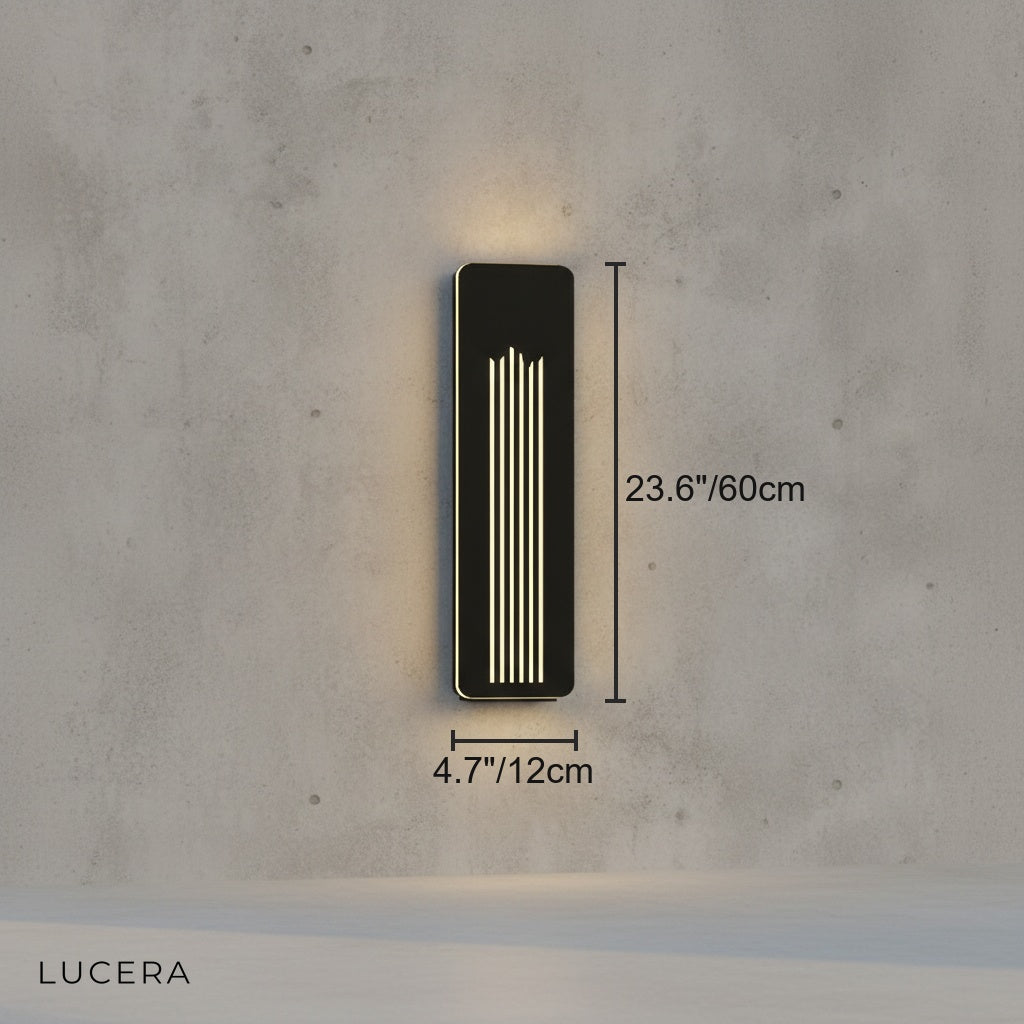 Willa Outdoor LED Wall Lamp - Exterior wall | Lucera Lighting