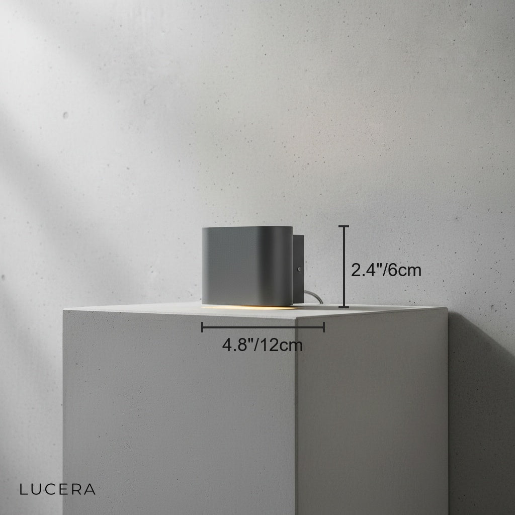 Spica Aeris LED Outdoor Wall Sconce - Exterior wall | Lucera Lighting