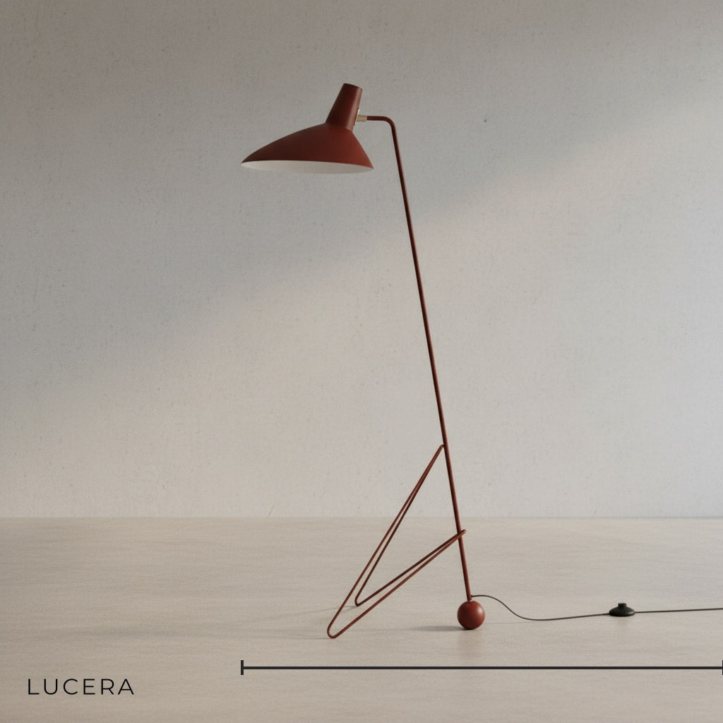 Peridot Modern Sculptural Tripod Floor Lamp - Lamps | Lucera Lighting