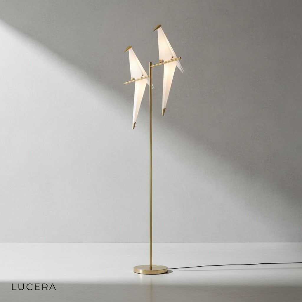Sugilite Modern Parrot-Shaped Floor Lamp - Lamps | Lucera Lighting