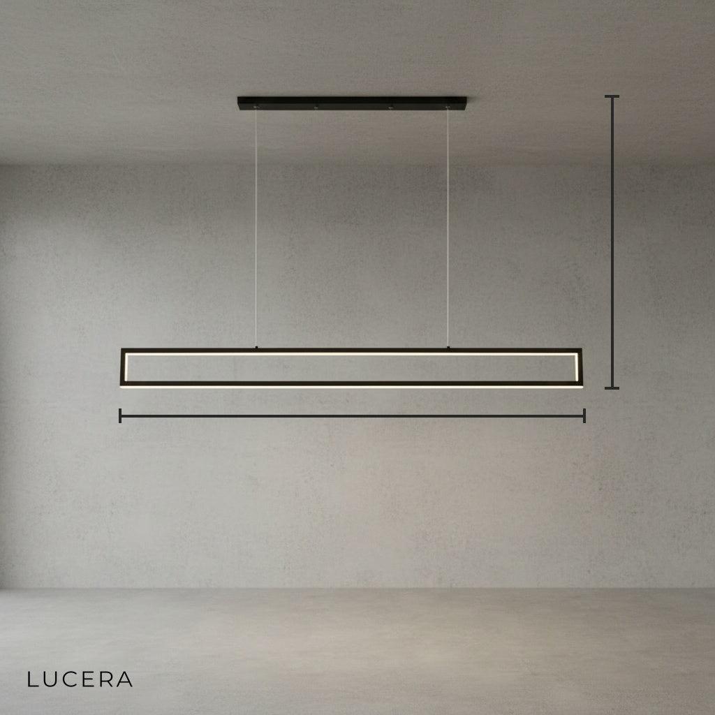 Ingrid Ultramodern Minimalistic LED Chandelier - Pendant Lights | Lucera Lighting