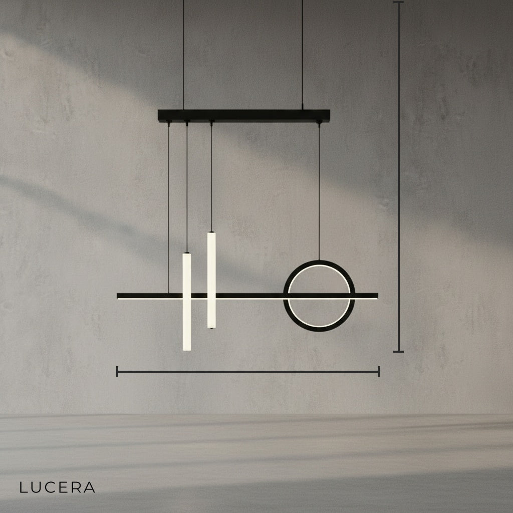 Valda Geometric Pendant Light Nordic Style - Pendant Lights | Lucera Lighting