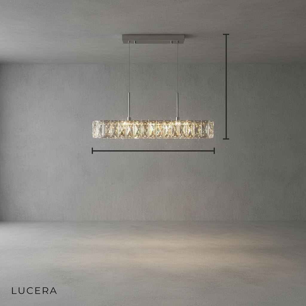 Gerd Crystal Pendant LED Light - Pendant Lights | Lucera Lighting