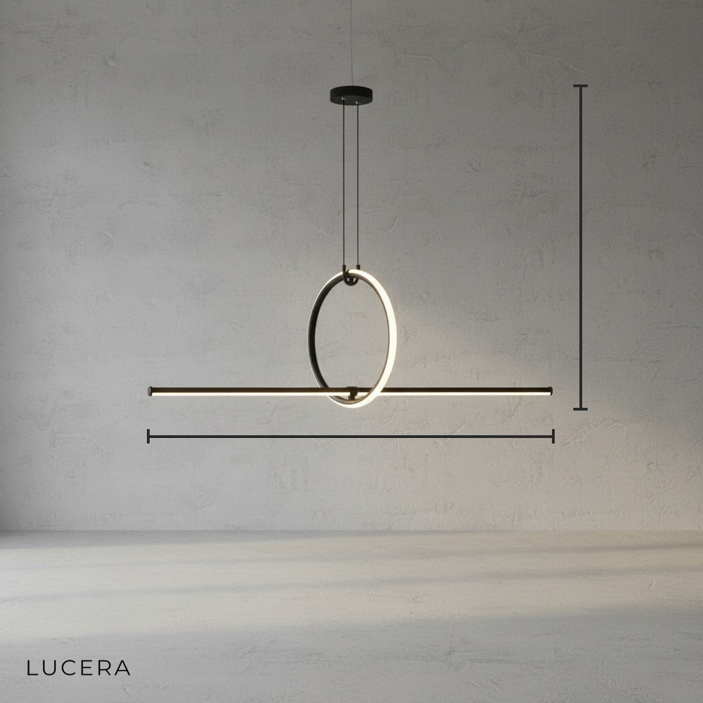 Ljus Geometric Pendant Lamp with G9 LED - Pendant Lights | Lucera Lighting
