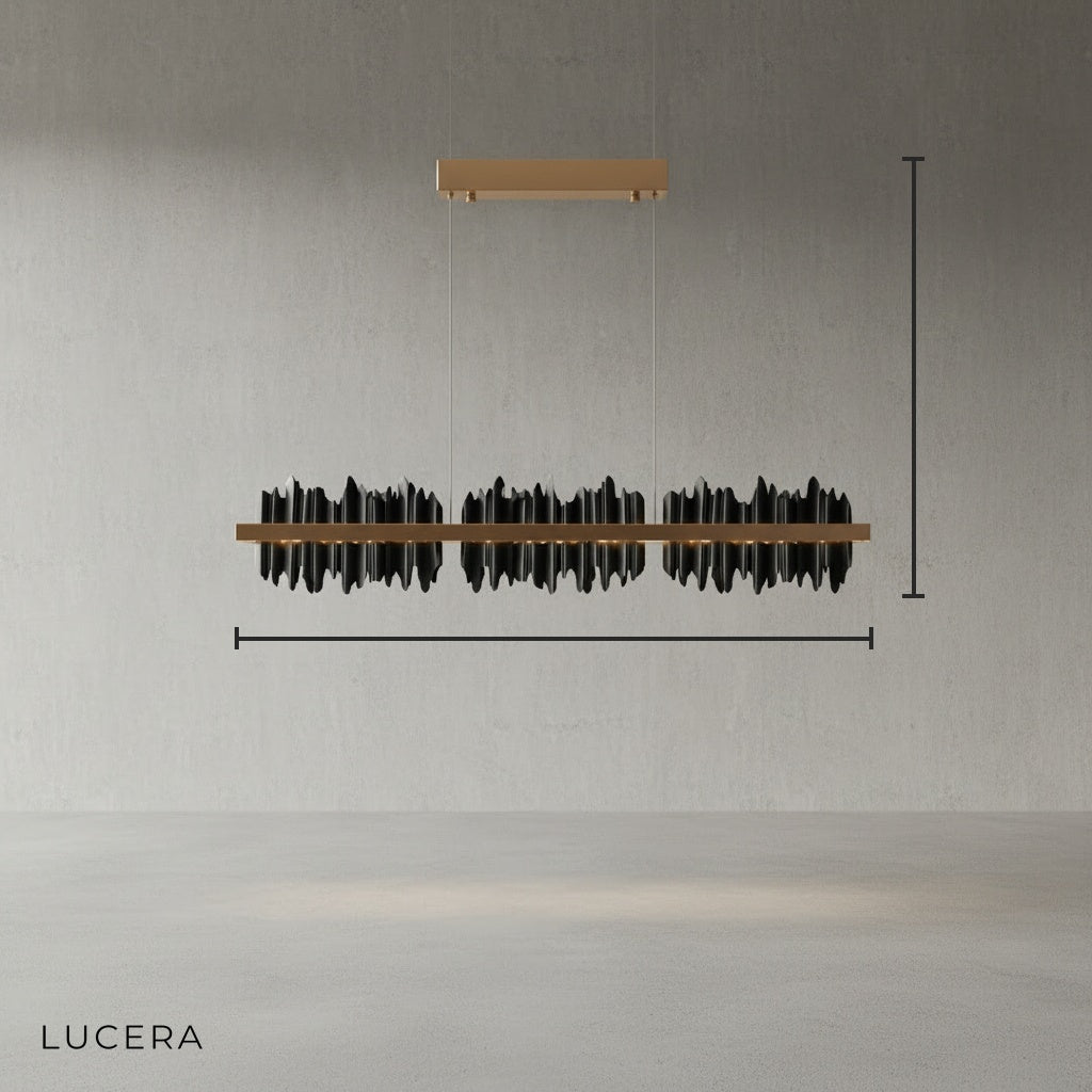 Anima Iceberg LED Hanging Lamp - Pendant Lights | Lucera Lighting