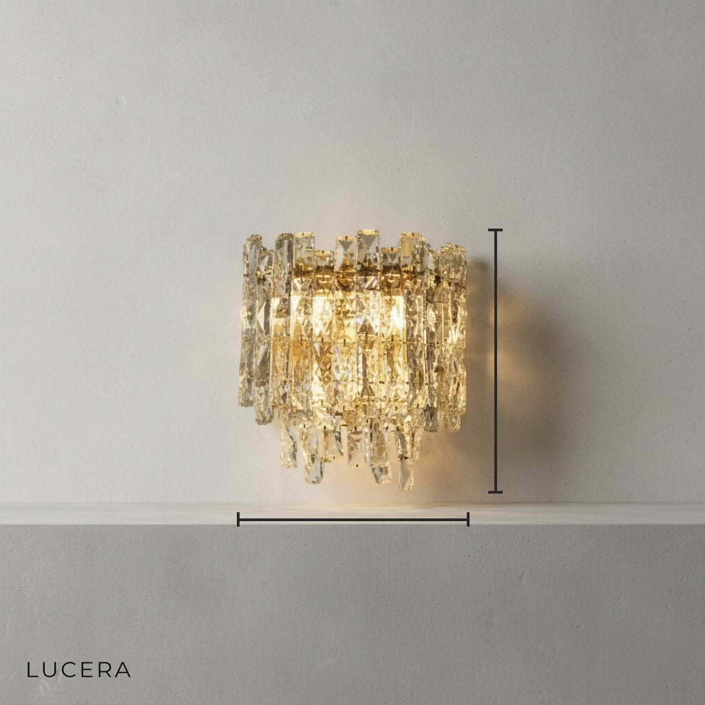 Cielo Murano Glass Wall Sconce - Wall Lights & Sconces | Lucera Lighting