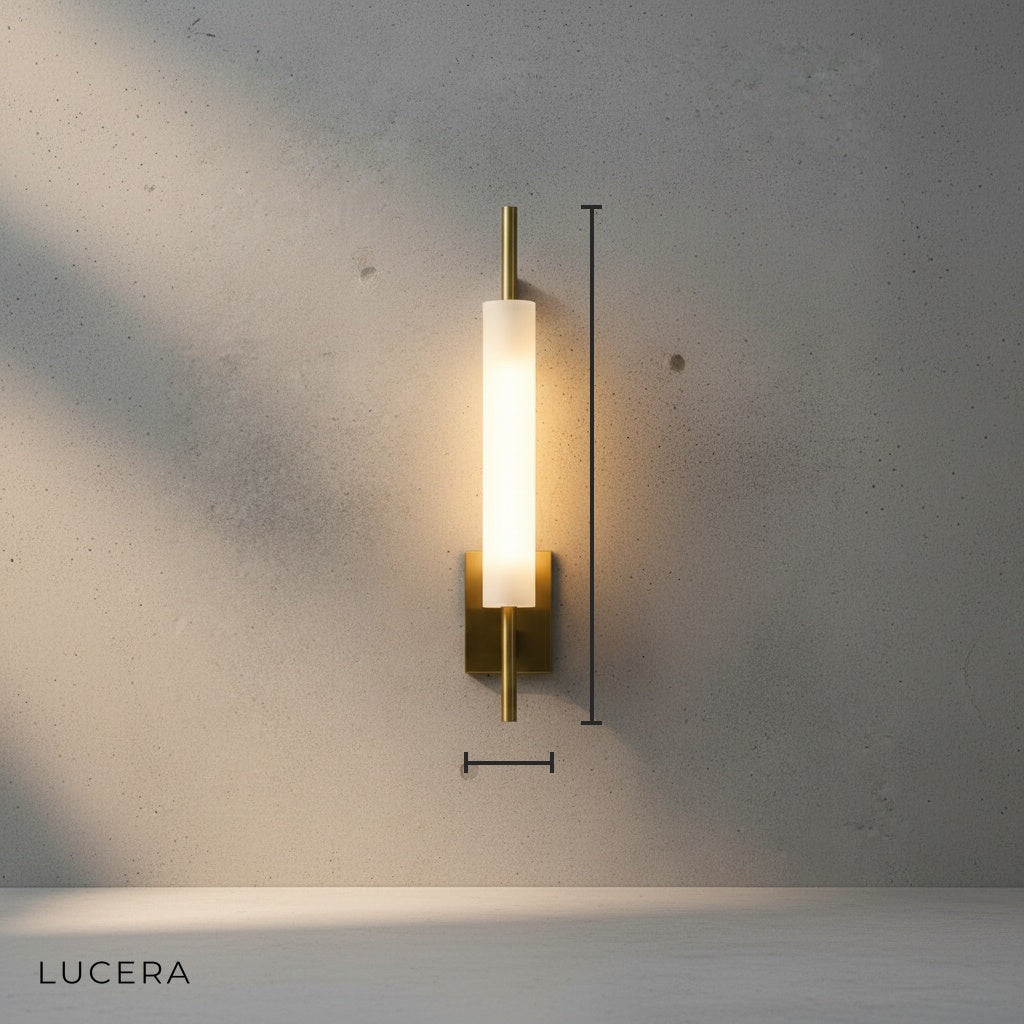 Gatto Modern Simple Chic Glass Wall Sconce - Wall Lights & Sconces | Lucera Lighting