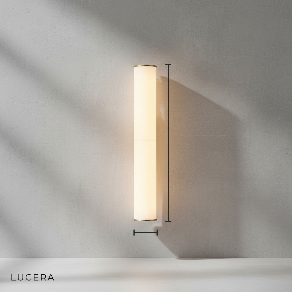 Rafale Marble Wall Lamp for Living Room - Wall Lights & Sconces | Lucera Lighting