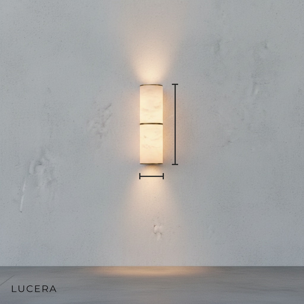 Vague Marble Wall Lamp for Living Room Bedroom - Wall Lights & Sconces | Lucera Lighting