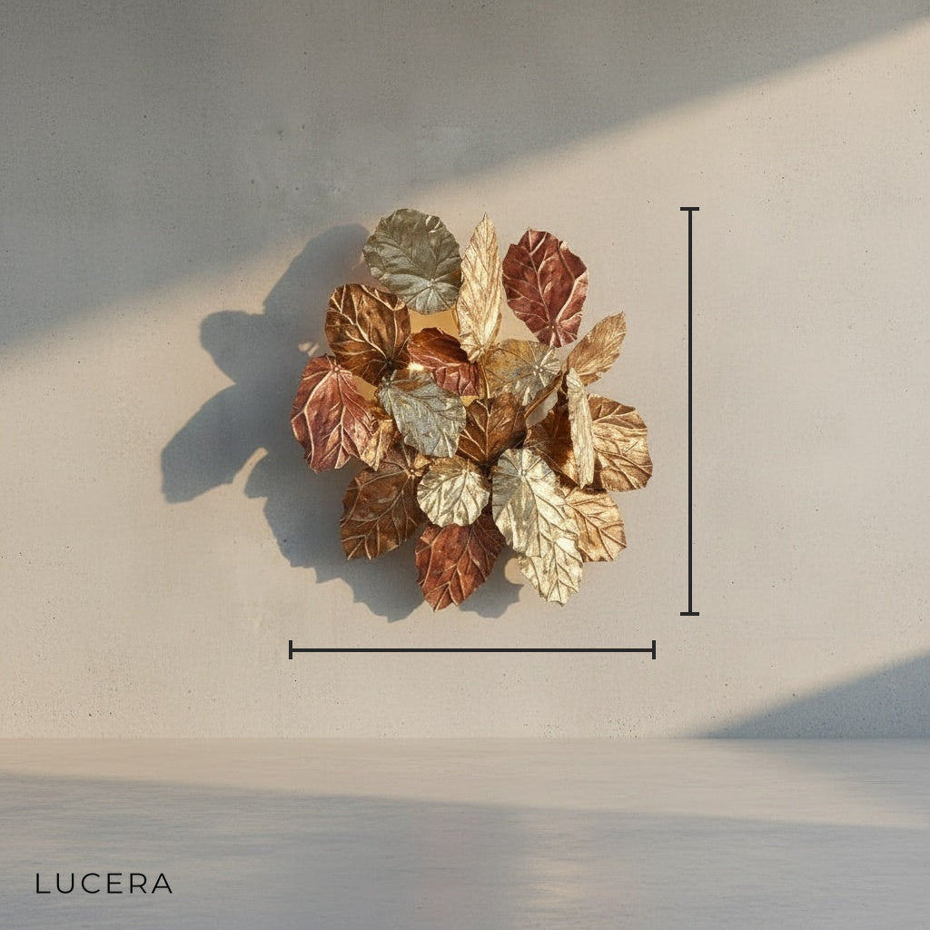 Yssel Maple Leaves Wall Lamp - Wall Lights & Sconces | Lucera Lighting